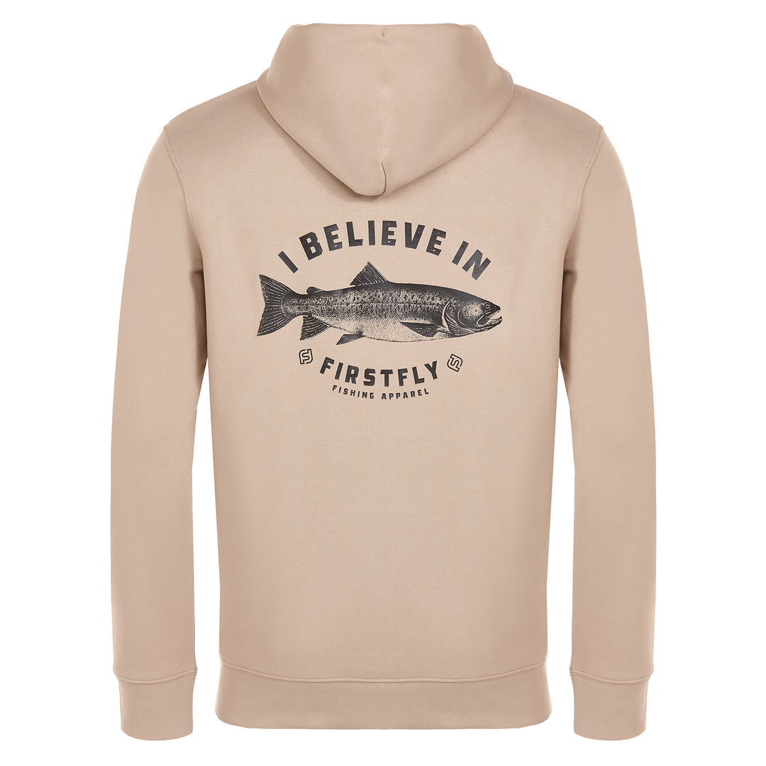 Believe In - Patch Hoodie Sand