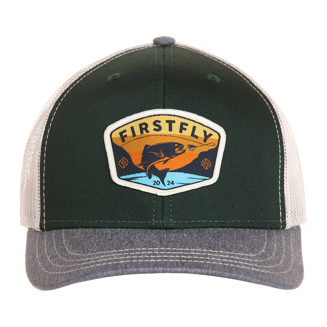 Firstfly Sun Rising - Cap Green/Grey/Beige