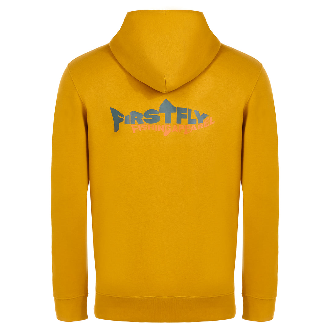 Fish Font - Icon Hoodie Curcuma