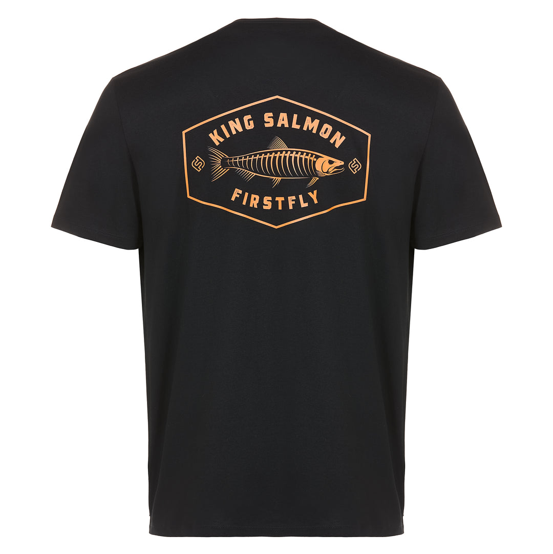 King Salmon - Patch T-Shirt Black