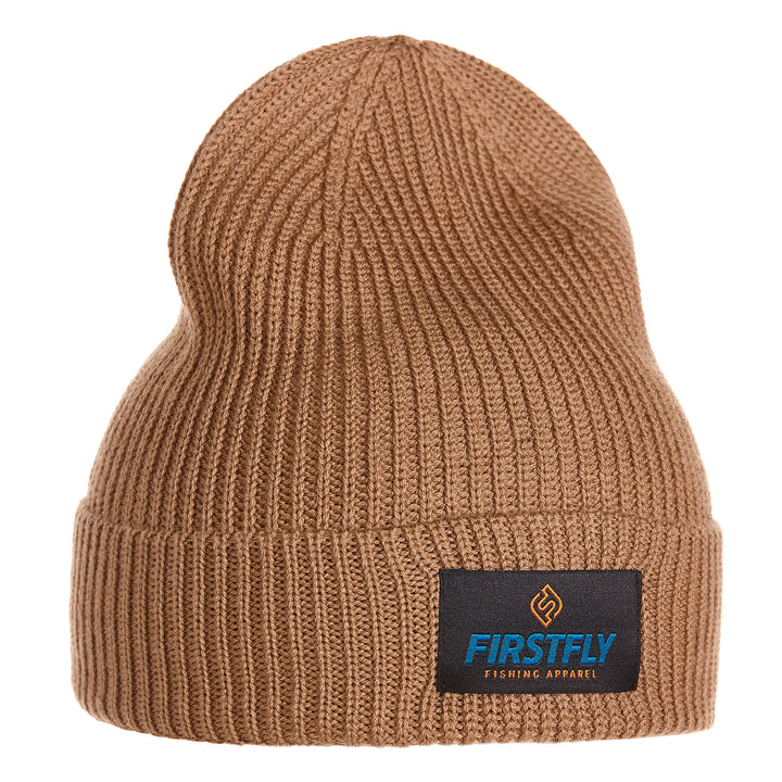 Firstfly - Merino Beanie Mütze Caramel