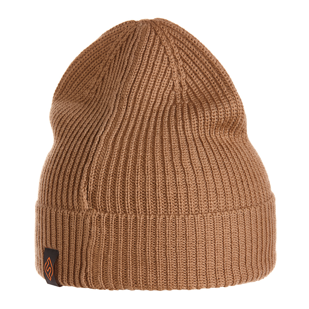 Firstfly - Merino Beanie Mütze Caramel