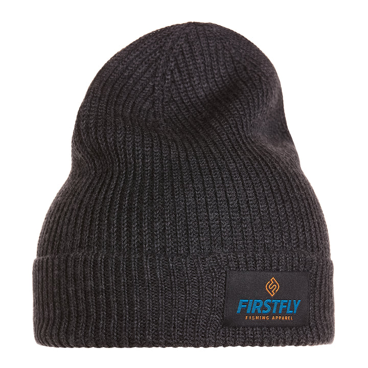 Firstfly - Merino Beanie Mütze Dark Grey