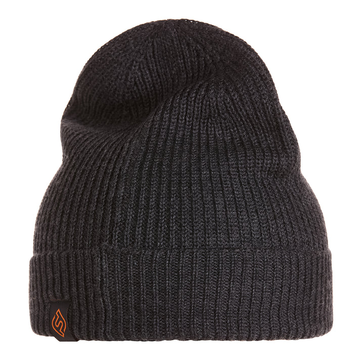 Firstfly - Merino Beanie Mütze Dark Grey